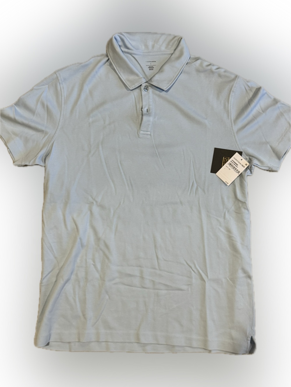 14th & Union Light Blue Men's Polo